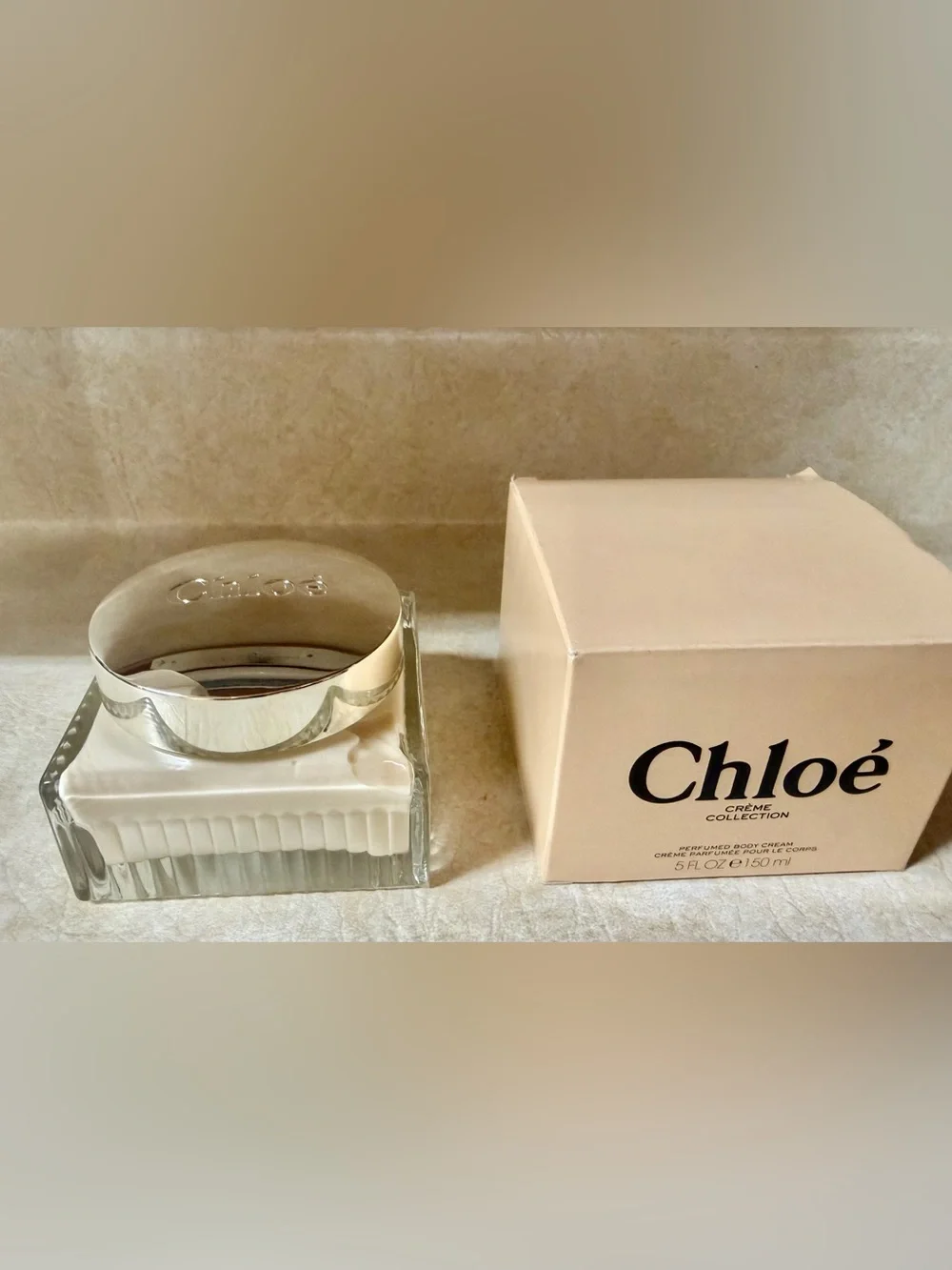VTG Chloe Cream Scented Body Cream -  5 oz Tester 99% full